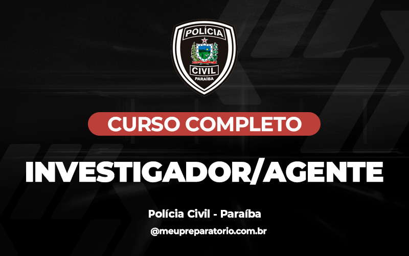 PC PB - Investigador/Agente