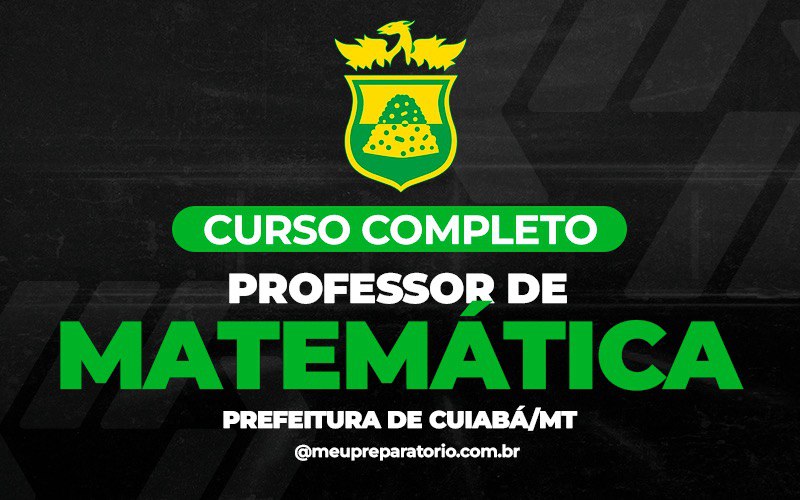 Professor de Matemática - Cuiabá (MT)