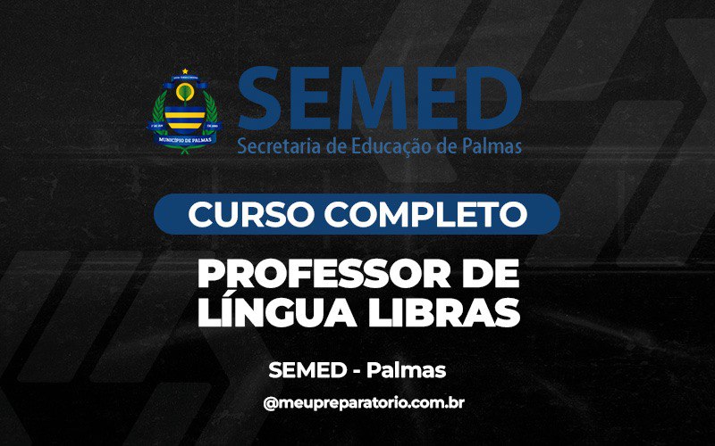 Professor Língua Libras - Palmas (TO)