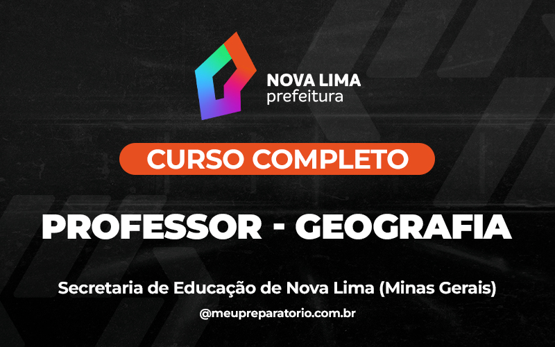 Professor - Geografia - Nova Lima (MG) - SEMED