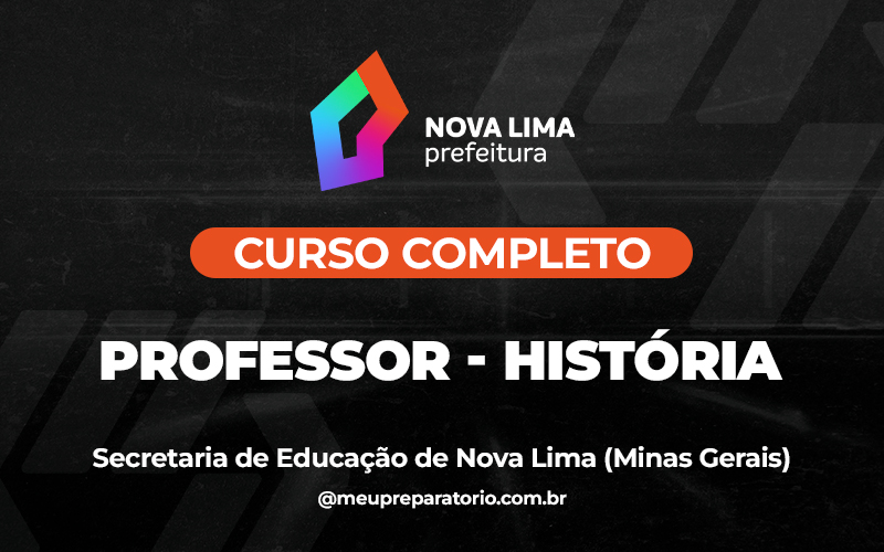 Professor - História - Nova Lima (MG) - SEMED