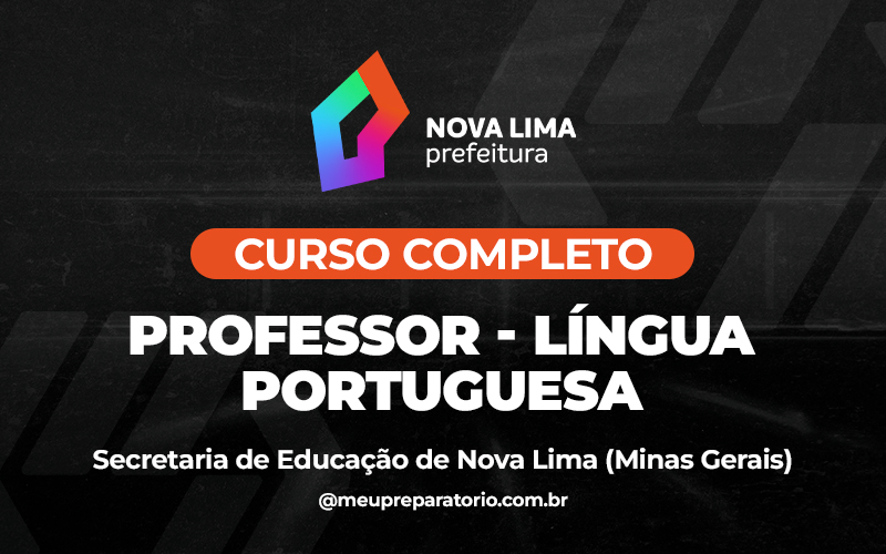 Professor - Língua Portuguesa - Nova Lima (MG) - SEMED