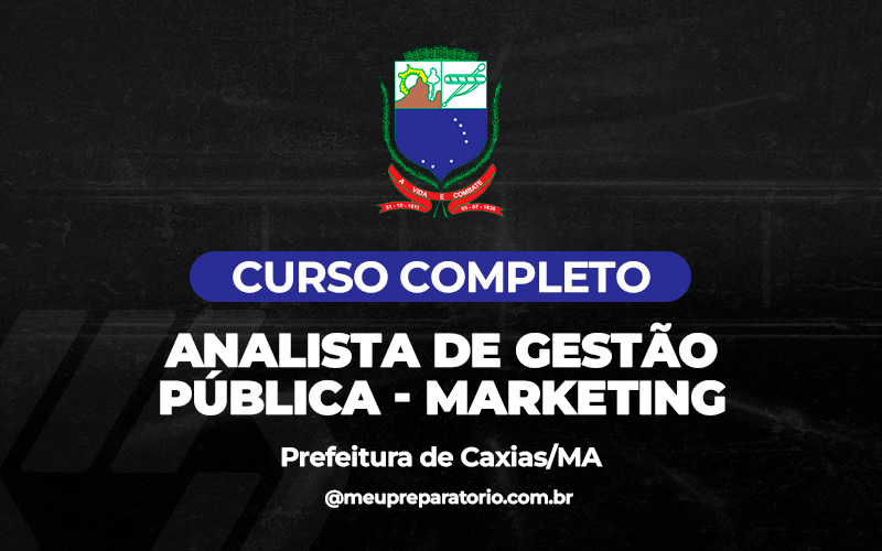 Analista de Gestão Pública - Marketing - Caxias (MA)