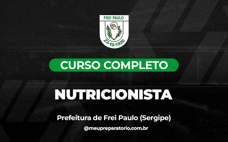 Nutricionista - Frei Paulo (SE)