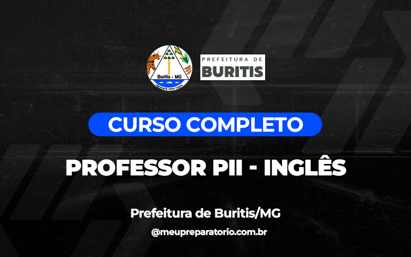 Professor PII – Inglês - Buritis (MG)