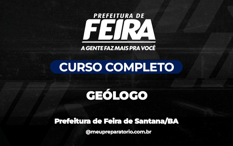 Geólogo (Conhecimentos Gerais) - Feira de Santana (BA)