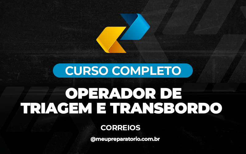 Operador de triagem e transbordo - Correios