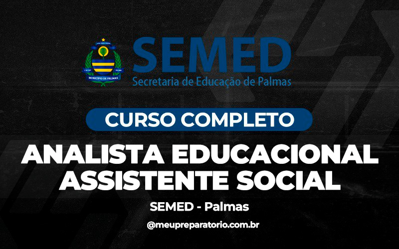 Analista Educacional Assistente Social - Palmas (TO)