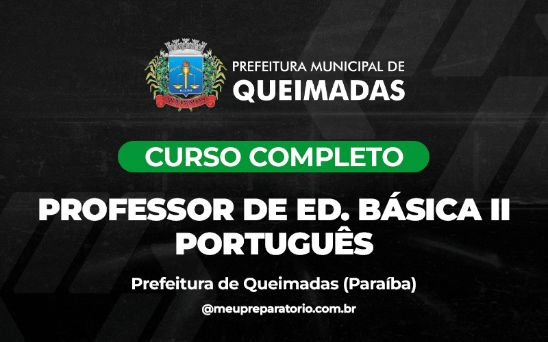 Professor Educação Básica II Português - Queimadas (PB)