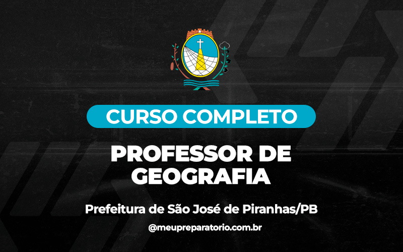  Professor de Geografia - São José de Piranhas (PB)
