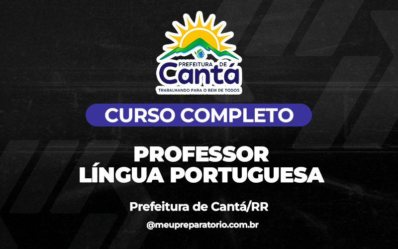 Professor Língua Portuguesa - Cantá (RR)