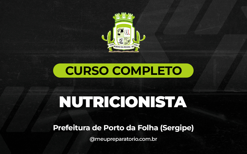 Nutricionista - Porto Da Folha (SE)