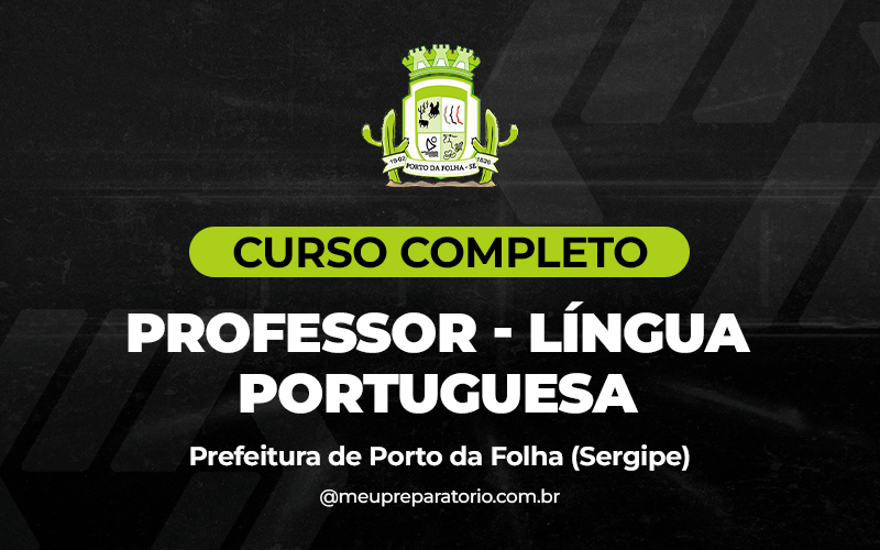 Professor  - Língua Portuguesa - Porto Da Folha (SE)