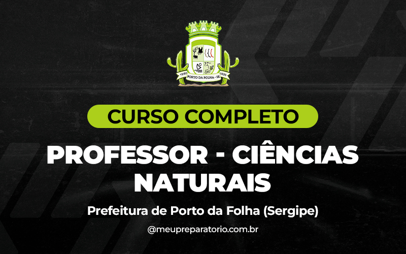 Professor - Ciências Naturais - Porto Da Folha (SE)