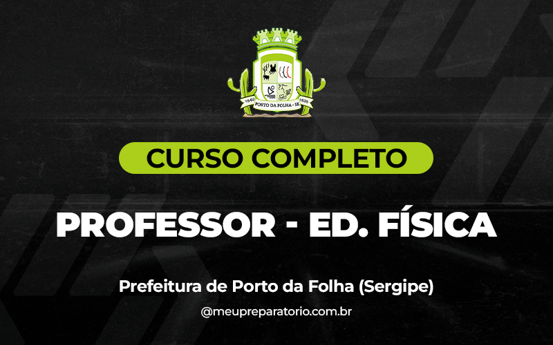 Professor - Educação Física - Porto Da Folha (SE)