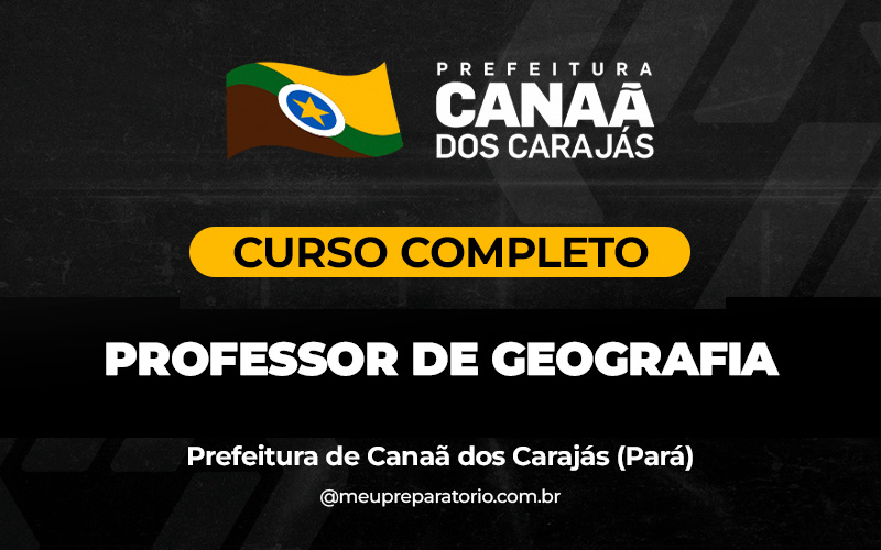 Professor - Geografia - Canaã dos Carajás (PA)