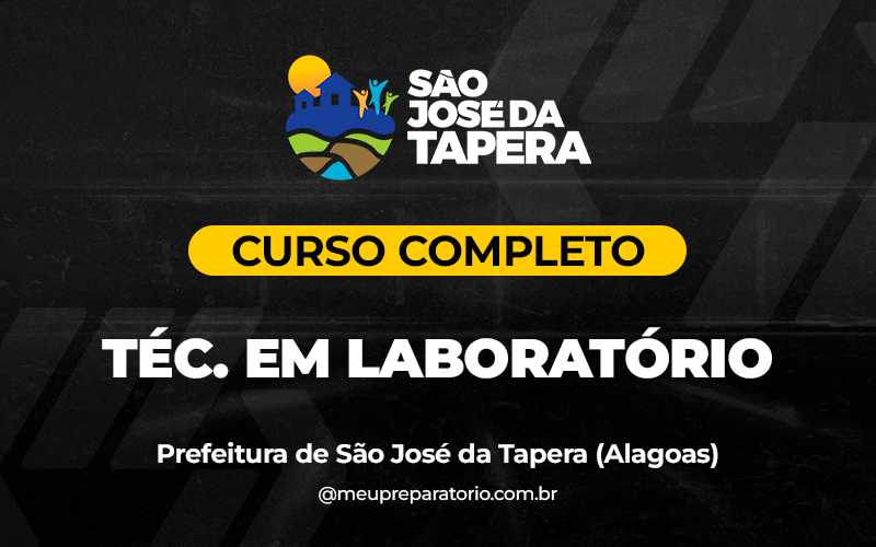 Técnico em Laboratório - São José da Tapera (AL)