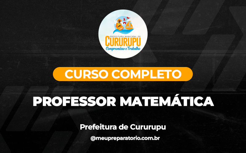 Professor Matemática - Cururupu (MA)