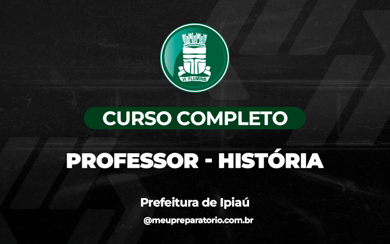 Professor - História - Ipiaú (BA)