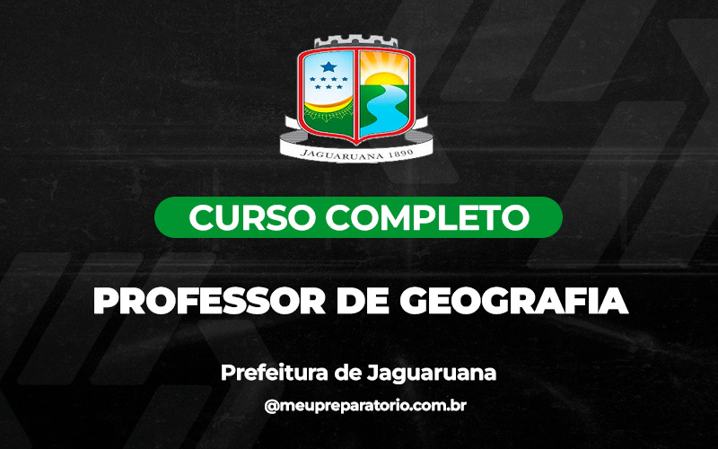 Professor de Geografia - Jaguaruana (CE)