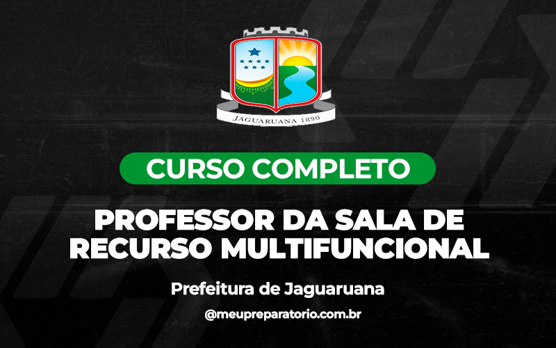 Professor da Sala de Recurso Multifuncional - Jaguaruana (CE)