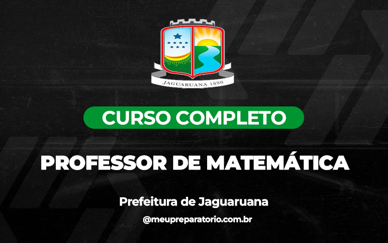 Professor de Matemática - Jaguaruana (CE)