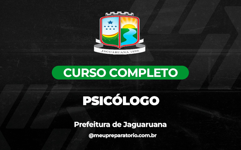 Psicólogo - Jaguaruana (CE)