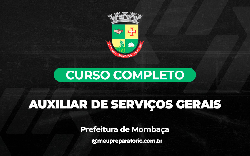 Auxiliar de Serviços Gerais - Mombaça (CE)