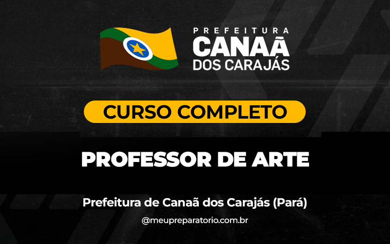 Professor de Arte - Canaã dos Carajás (PA)