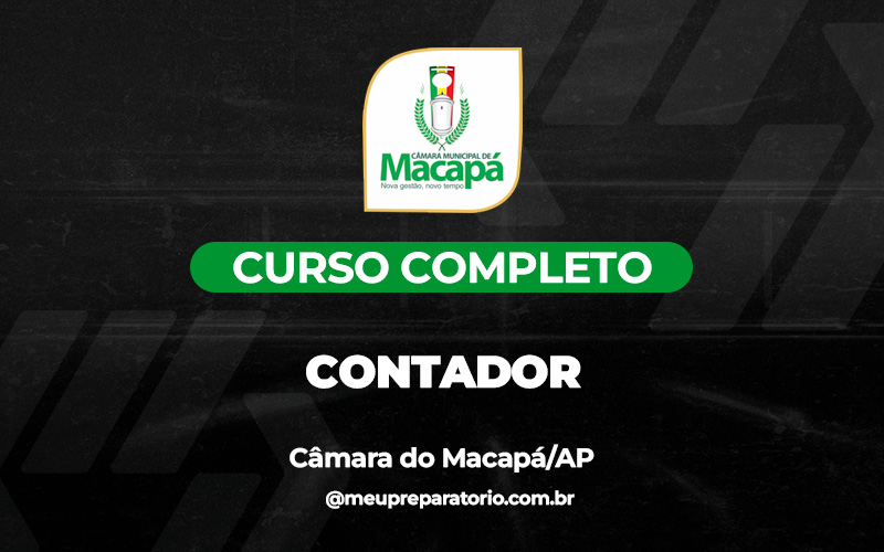  Contador - Câmara Macapá (AP) 