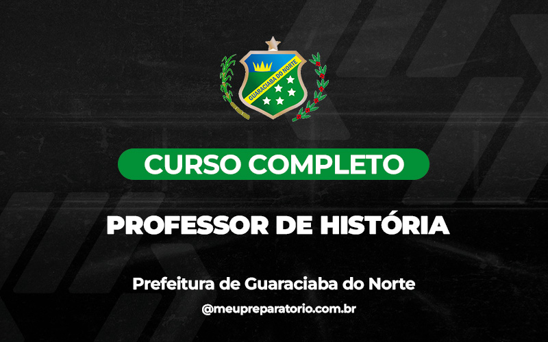 Professor História - Guaraciaba do Norte (CE)