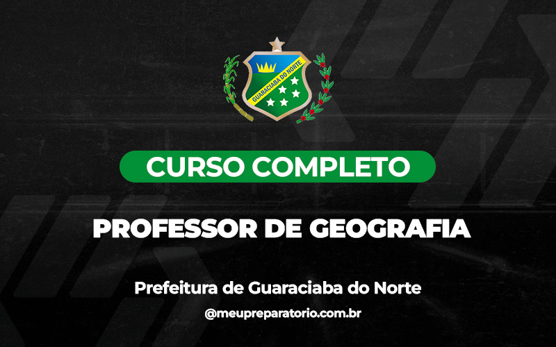 Professor Geografia - Guaraciaba do Norte (CE)