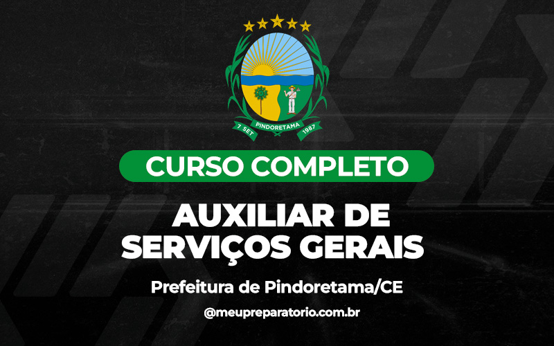 Auxiliar De Serviços Gerais -  Pindoretama (CE)