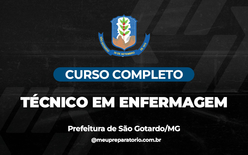 Técnico em Enfermagem  - São Gotardo (MG)