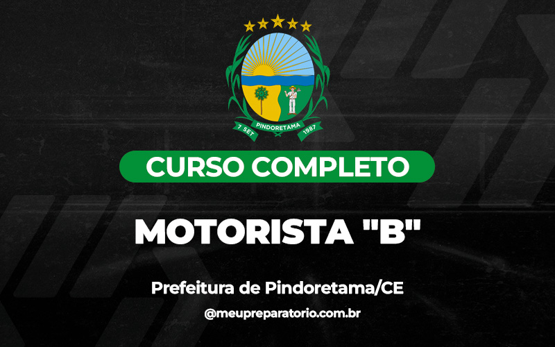 Motorista ( B ) -  Pindoretama (CE)