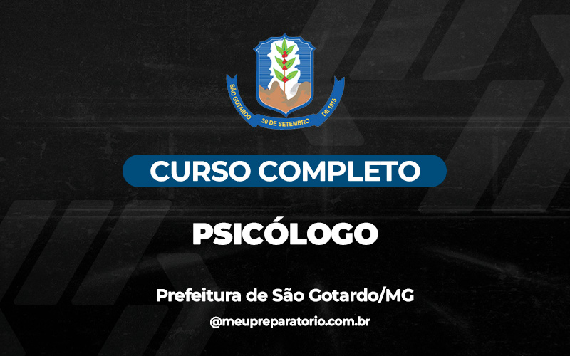 Psicólogo - São Gotardo (MG)