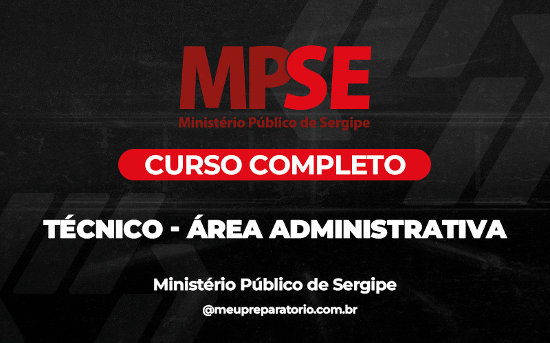 Área Administrativa - Ministério Publico (SE)