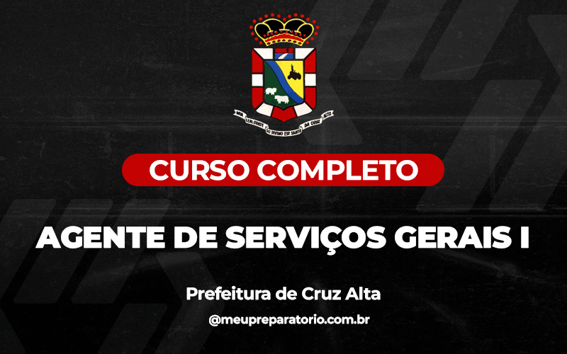 Agente de Serviços Gerais I - Cruz Alta (RS) 