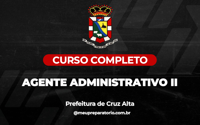 Agente Administrativo II  - Cruz Alta (RS) 