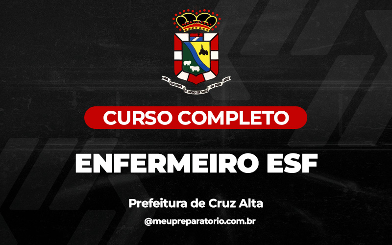 Enfermeiro ESF - Cruz Alta (RS) 