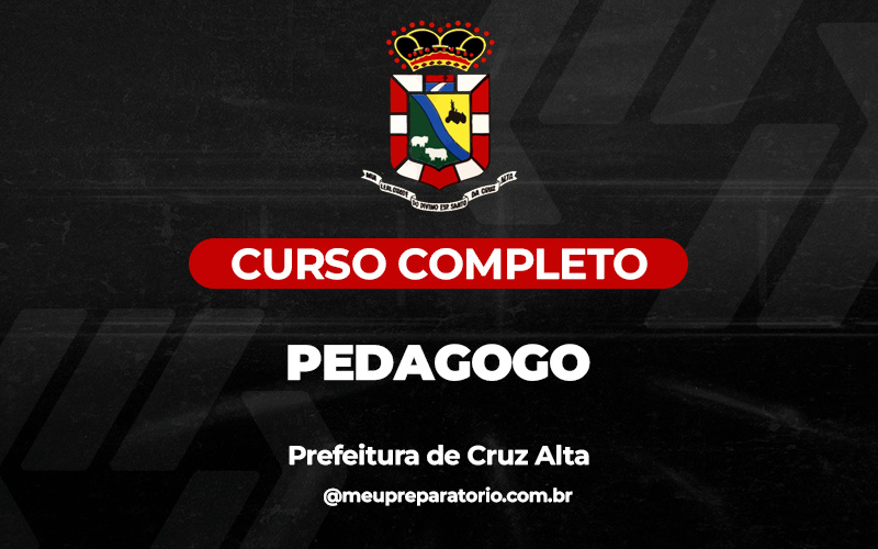 Pedagogo  - Cruz Alta (RS) 