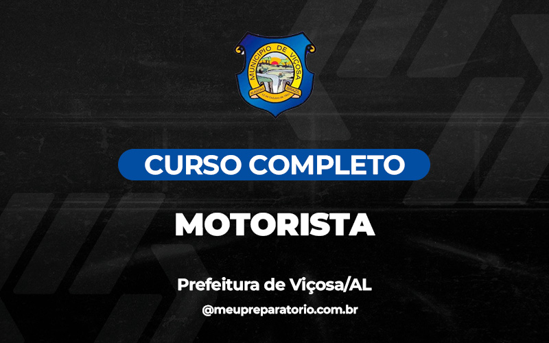 Motorista Escolar - Viçosa (AL)