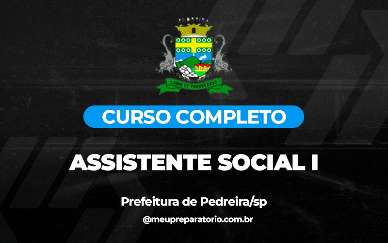 Assistente Social I - Pedreira (SP)