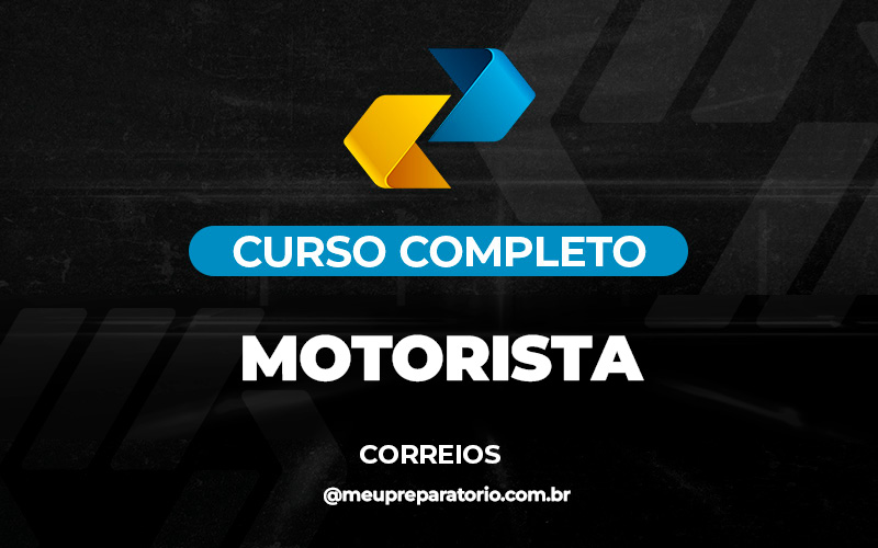 Motorista - Correios