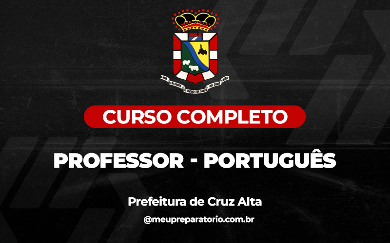 Professor - Português - Cruz Alta (RS) 