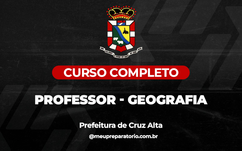 Professor - Geografia - Cruz Alta (RS) 