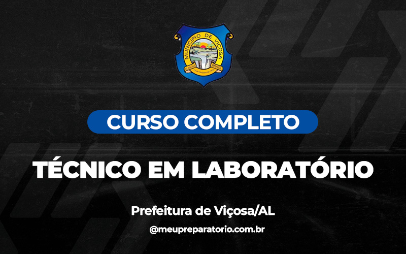 Técnico em Laboratório - Viçosa (AL)