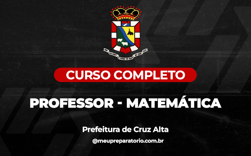 Professor - Matemática - Cruz Alta (RS) 