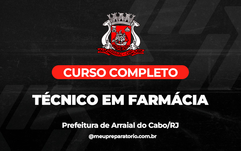 Técnico em Farmácia - Arraial do Cabo (RJ)