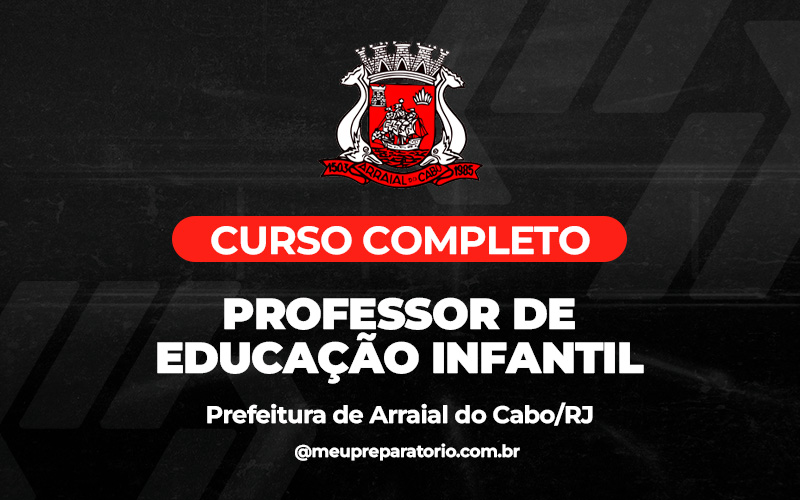 Professor de Educação Infantil - Arraial do Cabo (RJ)